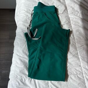 Figs Kade Pants Hunter Green